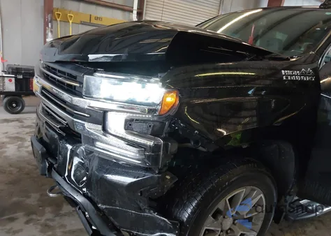 2019 Chevrolet Silverado 1500 High Country из США, поврежденный, VIN 1GCUYHED0KZ175027